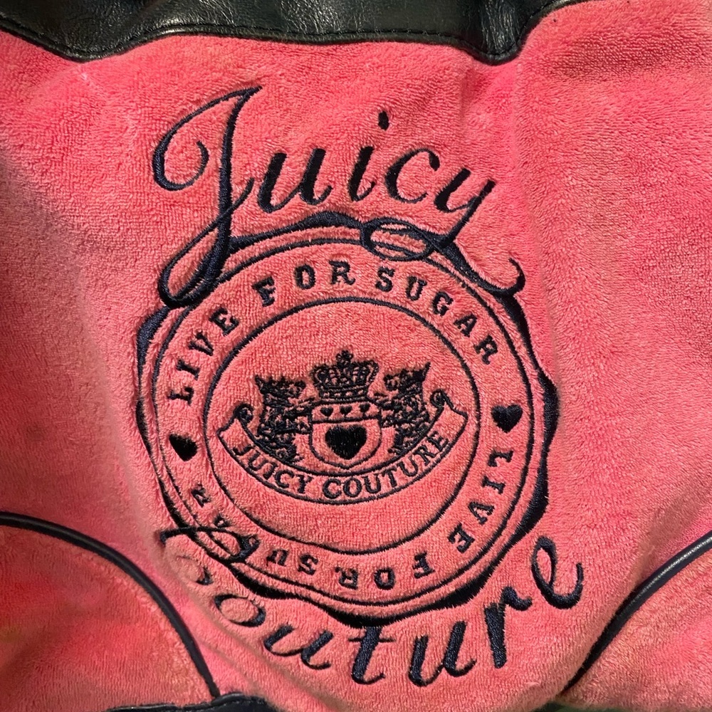 Juicy Couture Y2K Live For Sugar Handbag and Wristlet Set